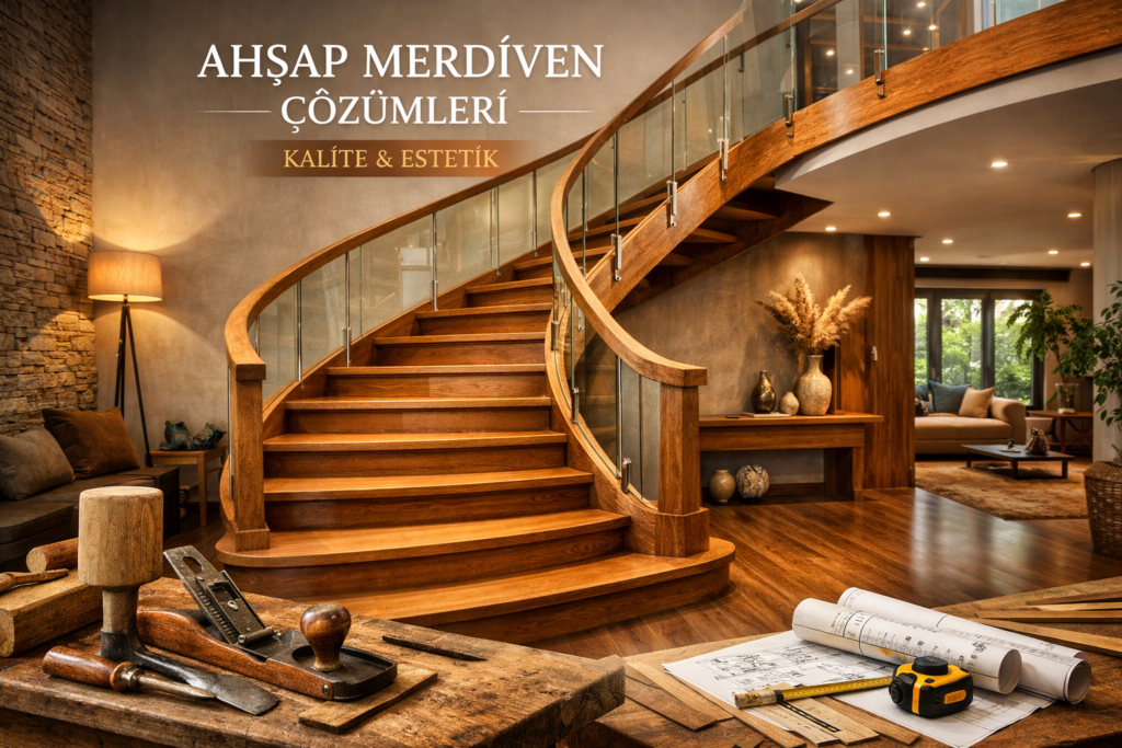 Antalya Ahşap Merdiven